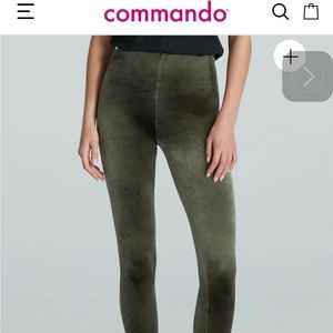 Commando velvet leggings NWT